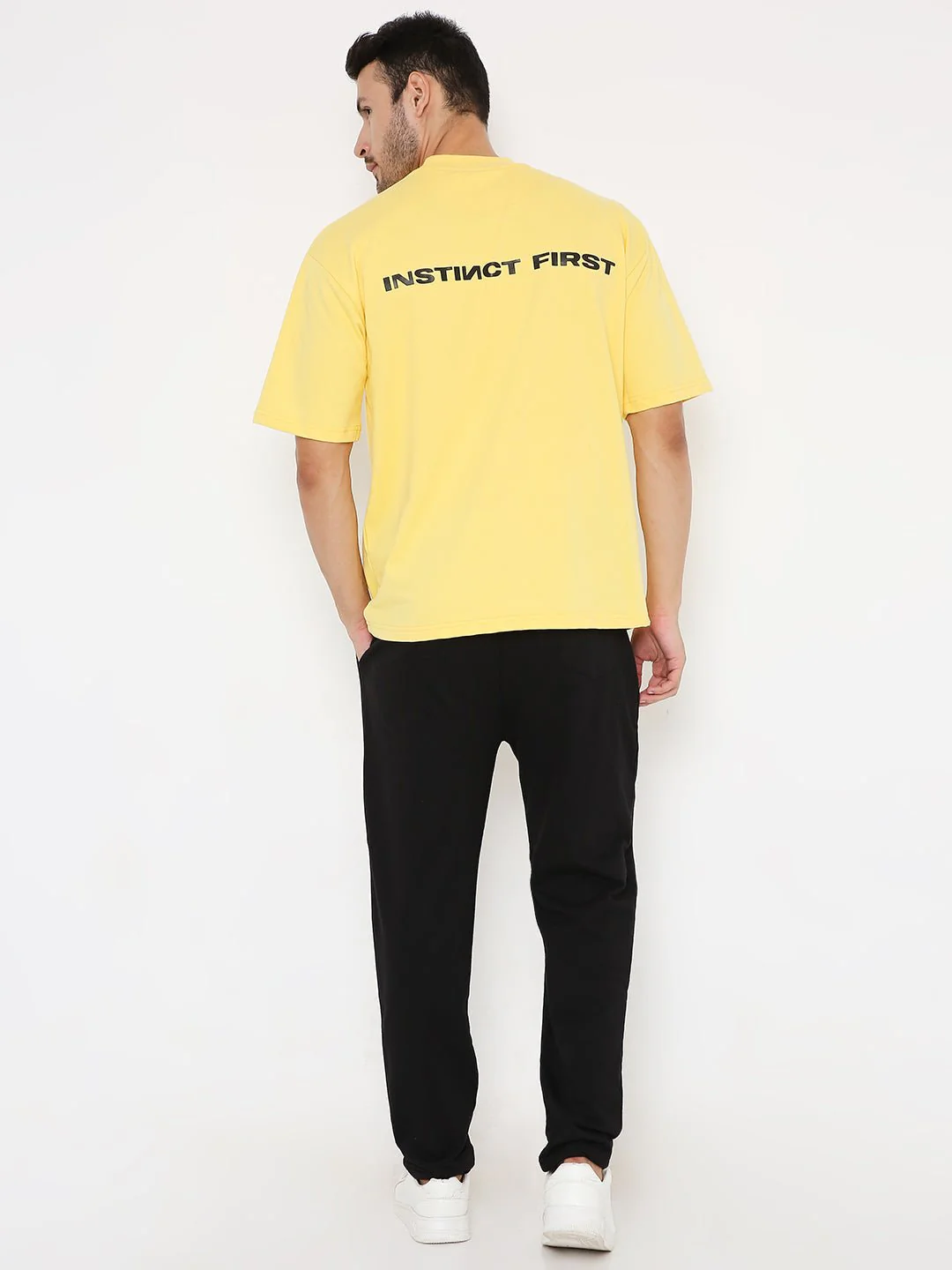 Mountain Oversized T-shirt -(Yellow) - Image 4