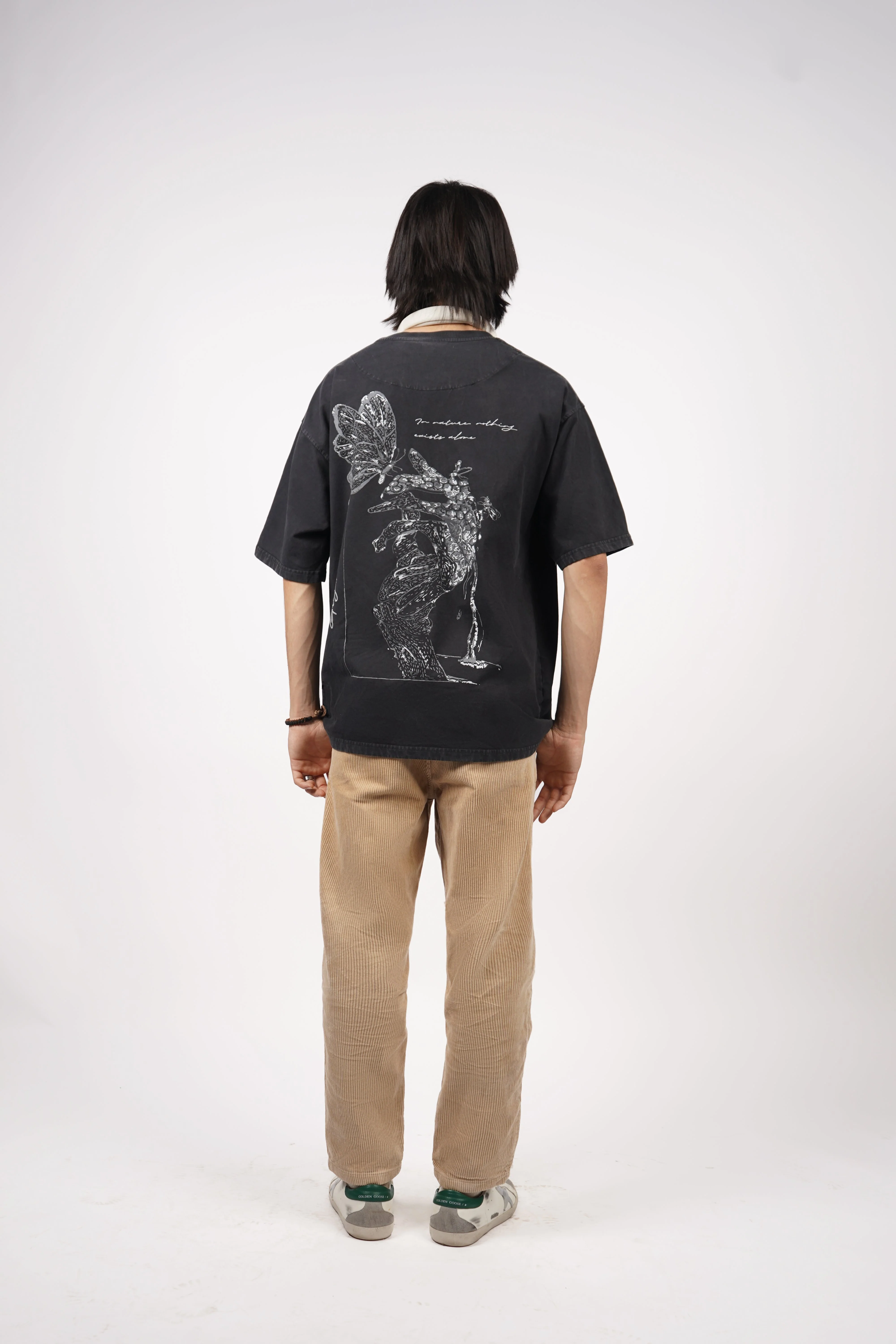 NATURE T-SHIRT (BLACK) - Image 4