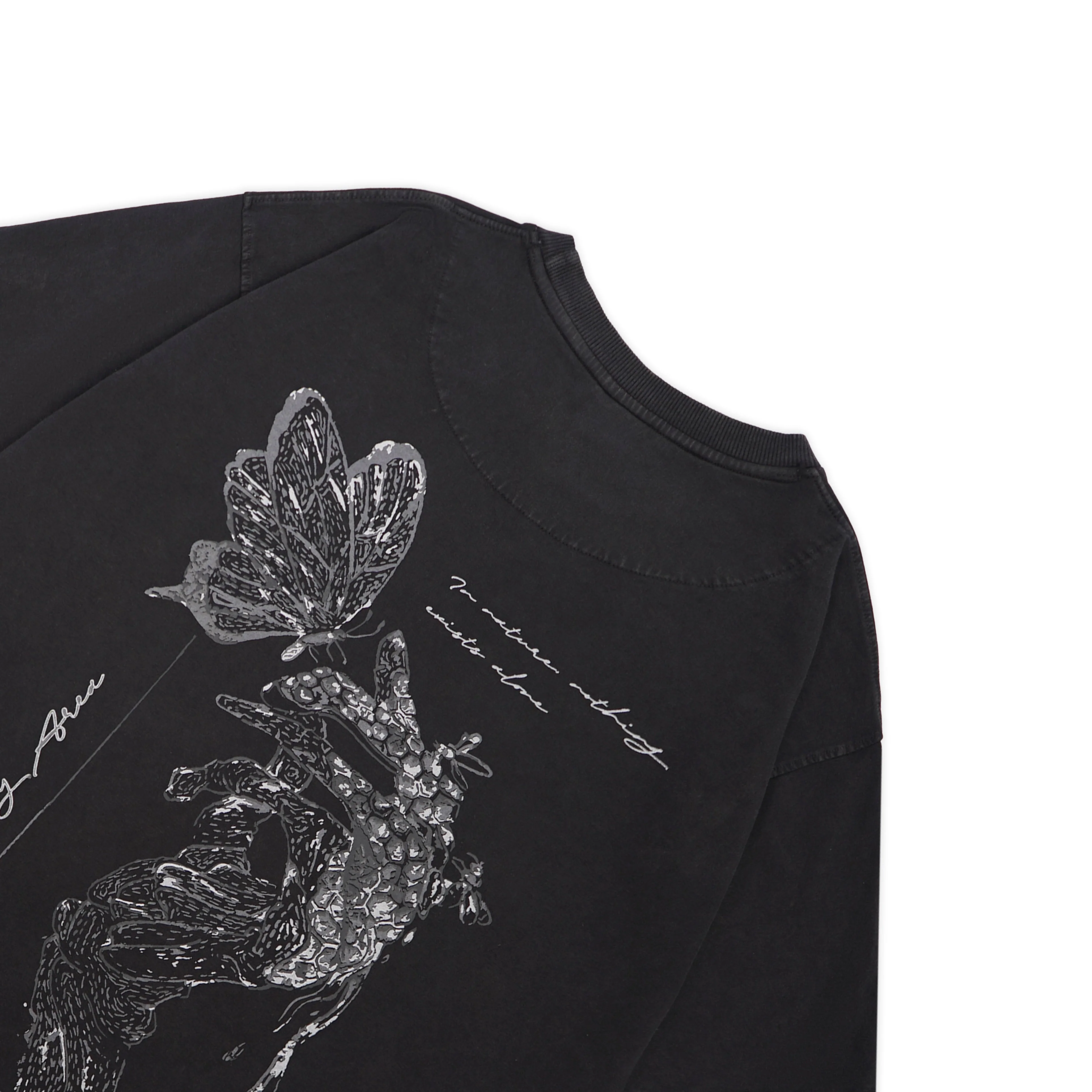 NATURE T-SHIRT (BLACK) - Image 5