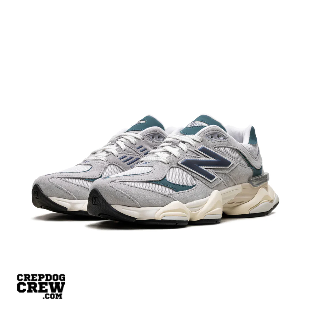 New Balance 9060 Concrete Vintage Indigo New Spruce - Image 2