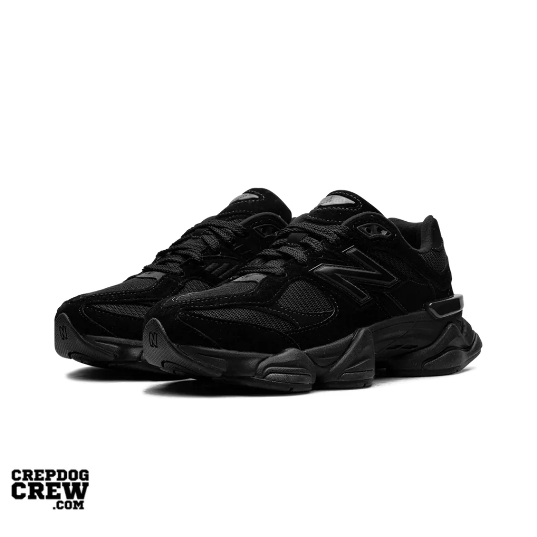 New Balance 9060 Triple Black - Image 2