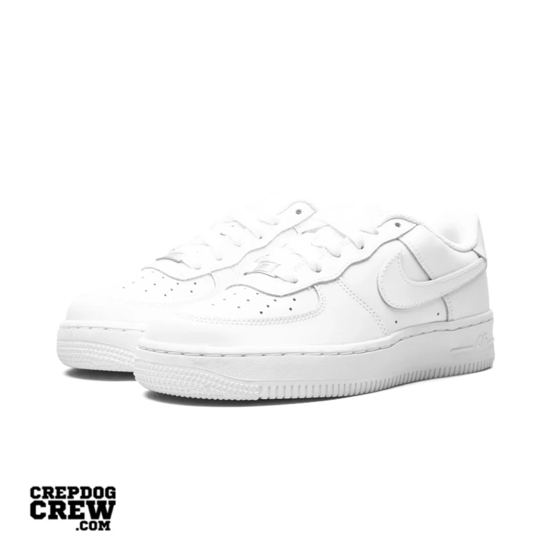 Nike Air Force 1 Low LE Triple White (GS) - Image 2