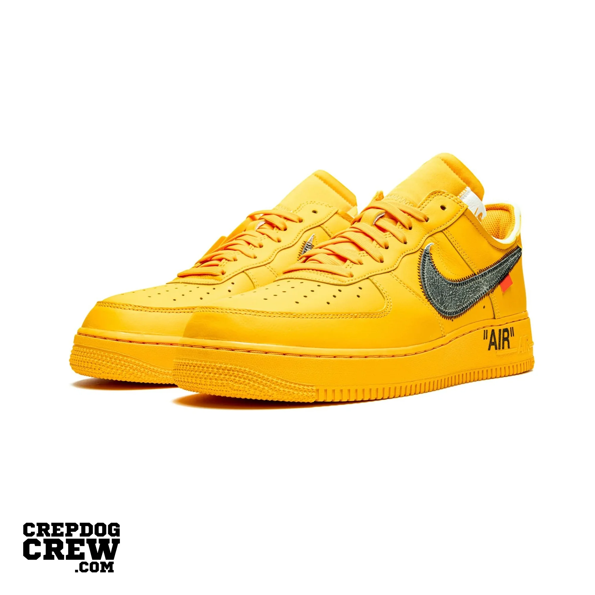 Nike Air Force 1 Low Off-White ICA University Gold - Image 2