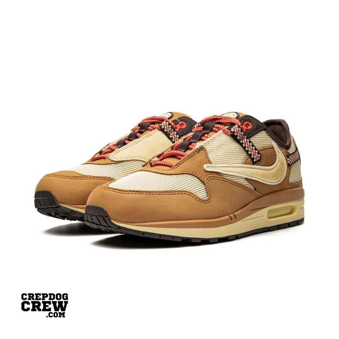 Nike Air Max 1 Travis Scott Cactus Jack Wheat Lemon Drop - Image 2
