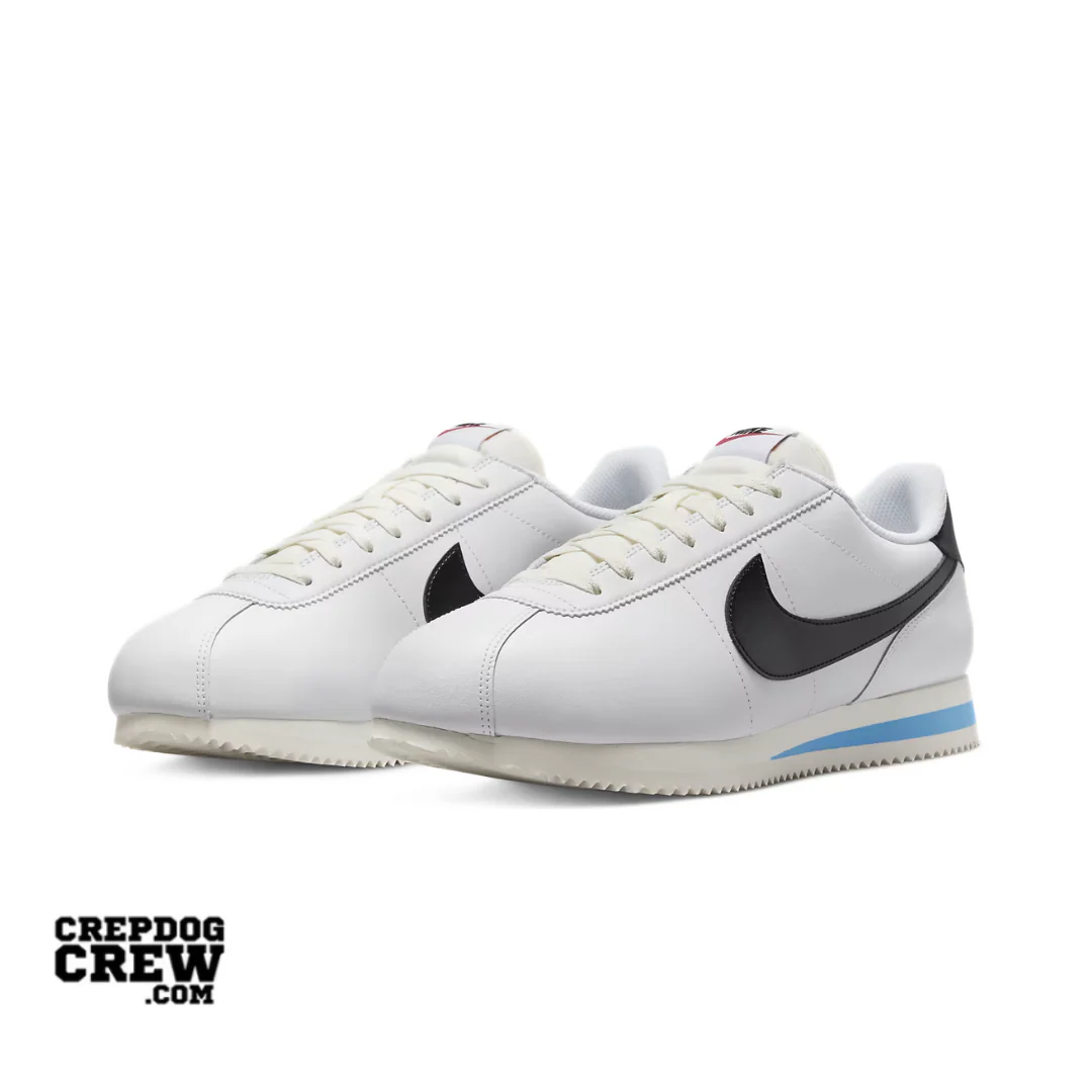 Nike Cortez '23 White Black Light Photo Blue - Image 2