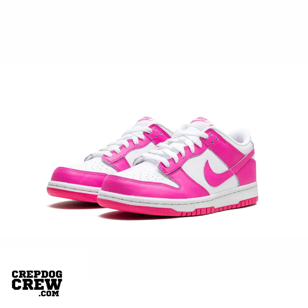Nike Dunk Low Laser Fuchsia (GS) - Image 2