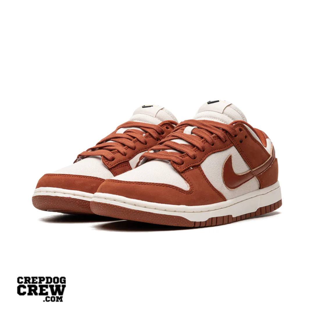 Nike Dunk Low LX Light Orewood Brown Rugged Orange (W) - Image 2