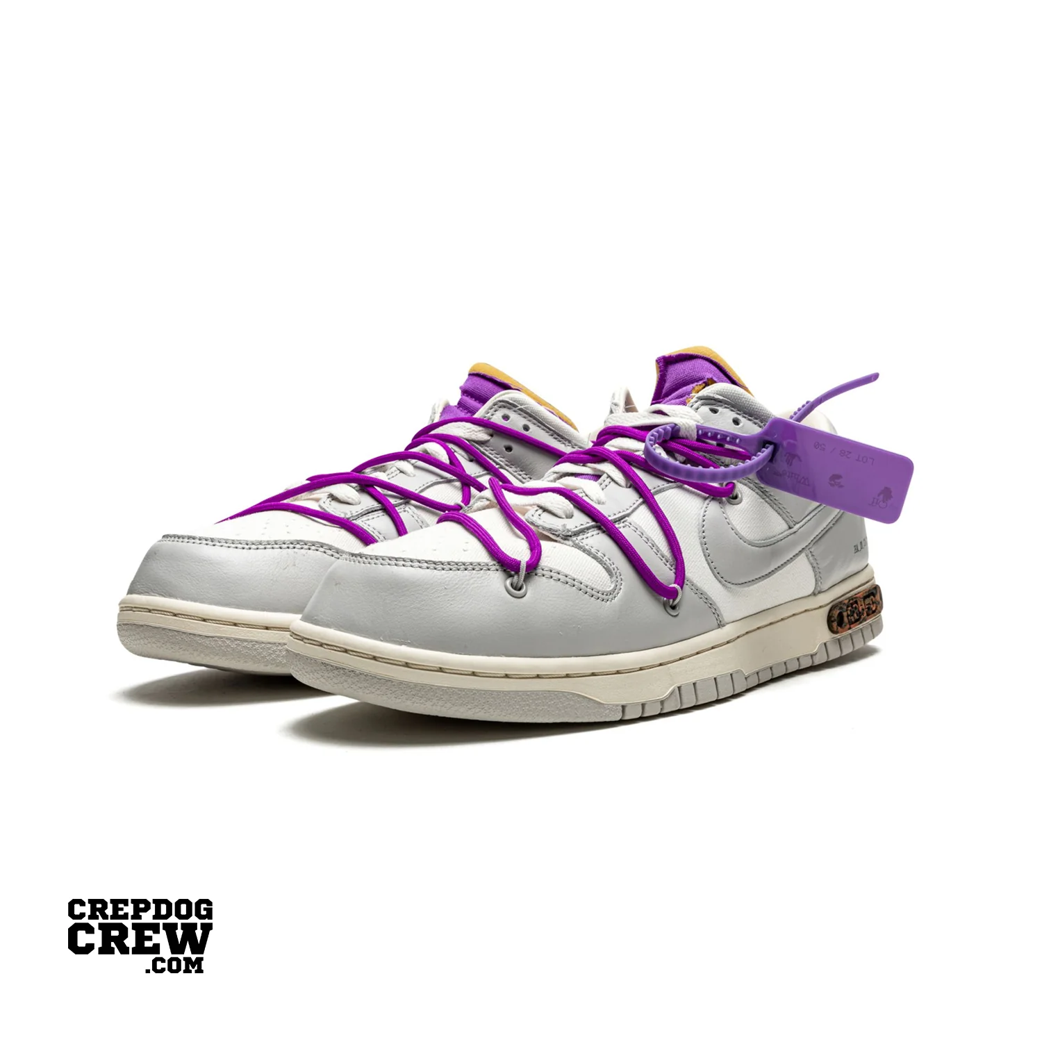 Nike Dunk Low Off-White Lot 28 - Image 2