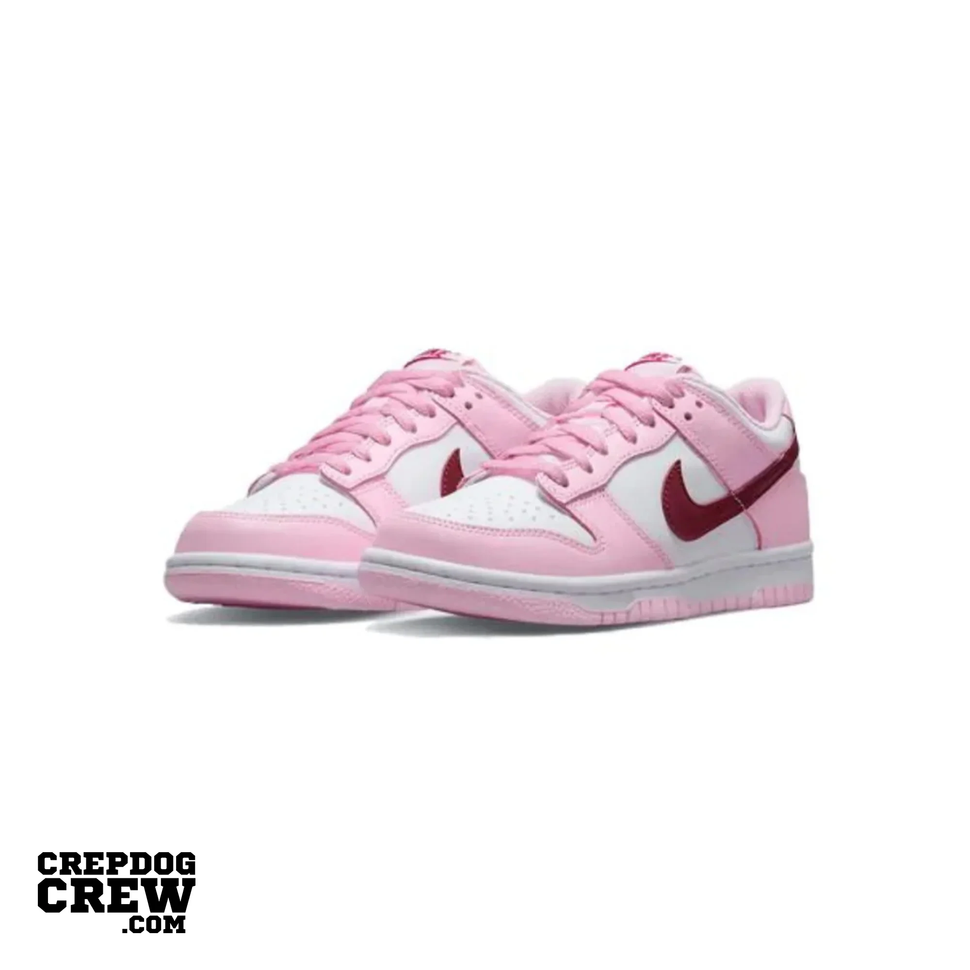 Nike Dunk Low Pink Foam Red White (GS) - Image 2