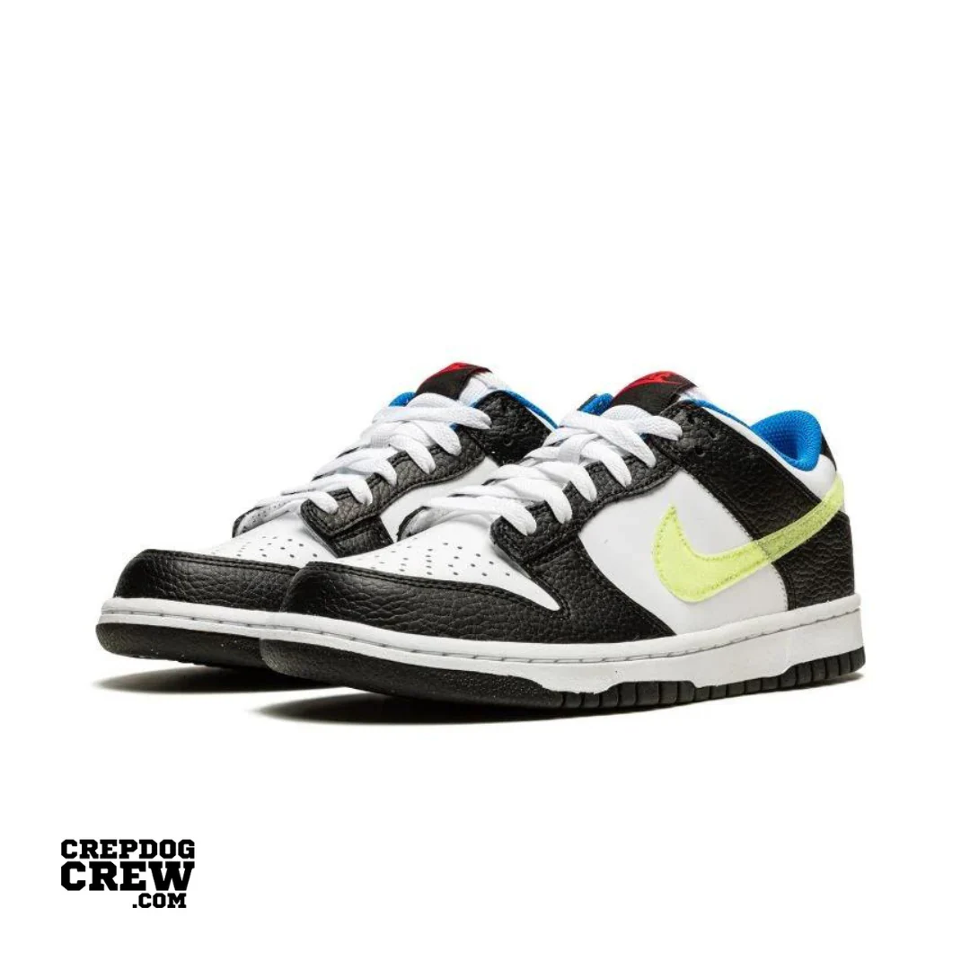 Nike Dunk Low Signal Blue Lemon Twist (GS) - Image 2