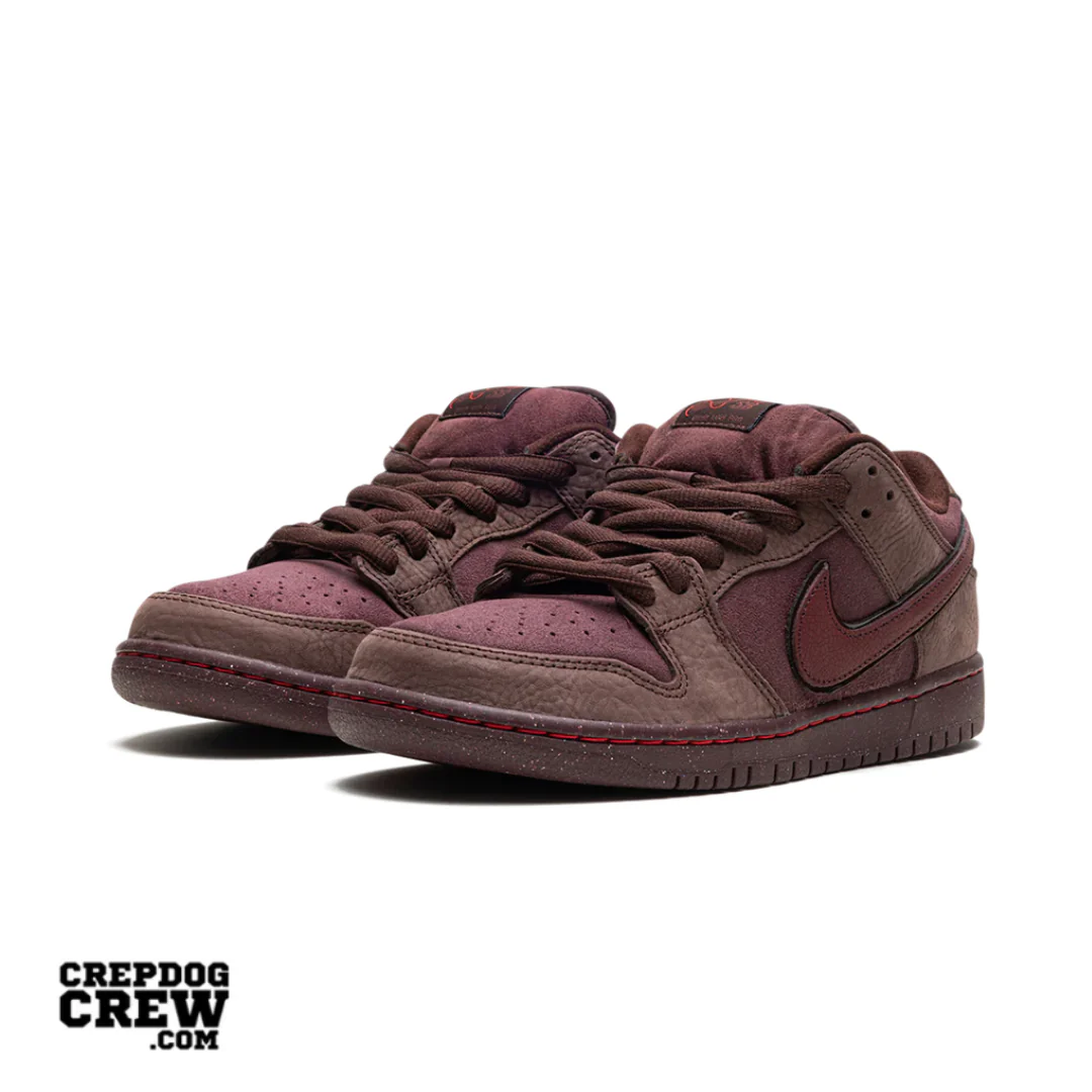 Nike SB Dunk Low City of Love Burgundy Crush - Image 2