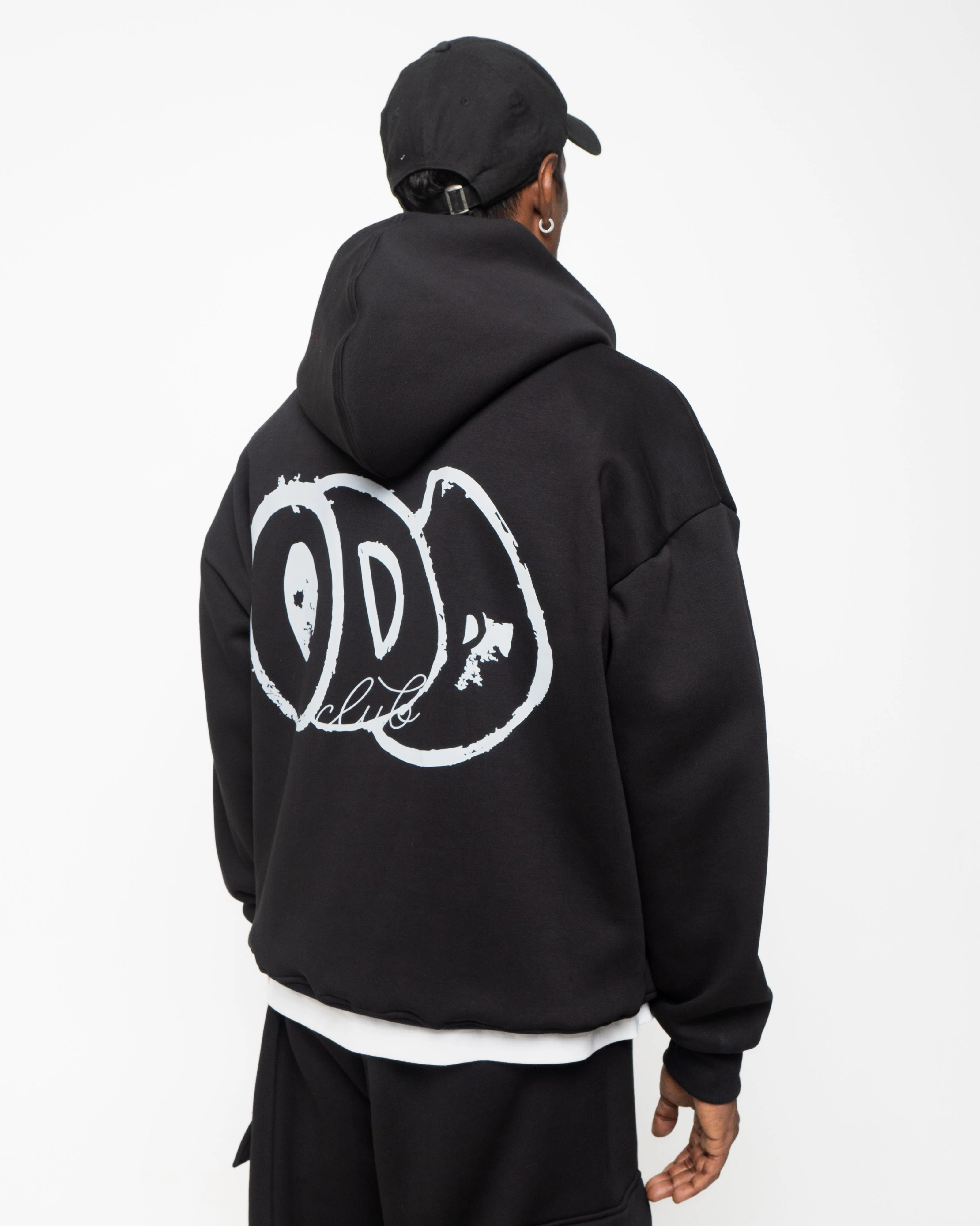 Odd Club Black Hoodie - Image 3