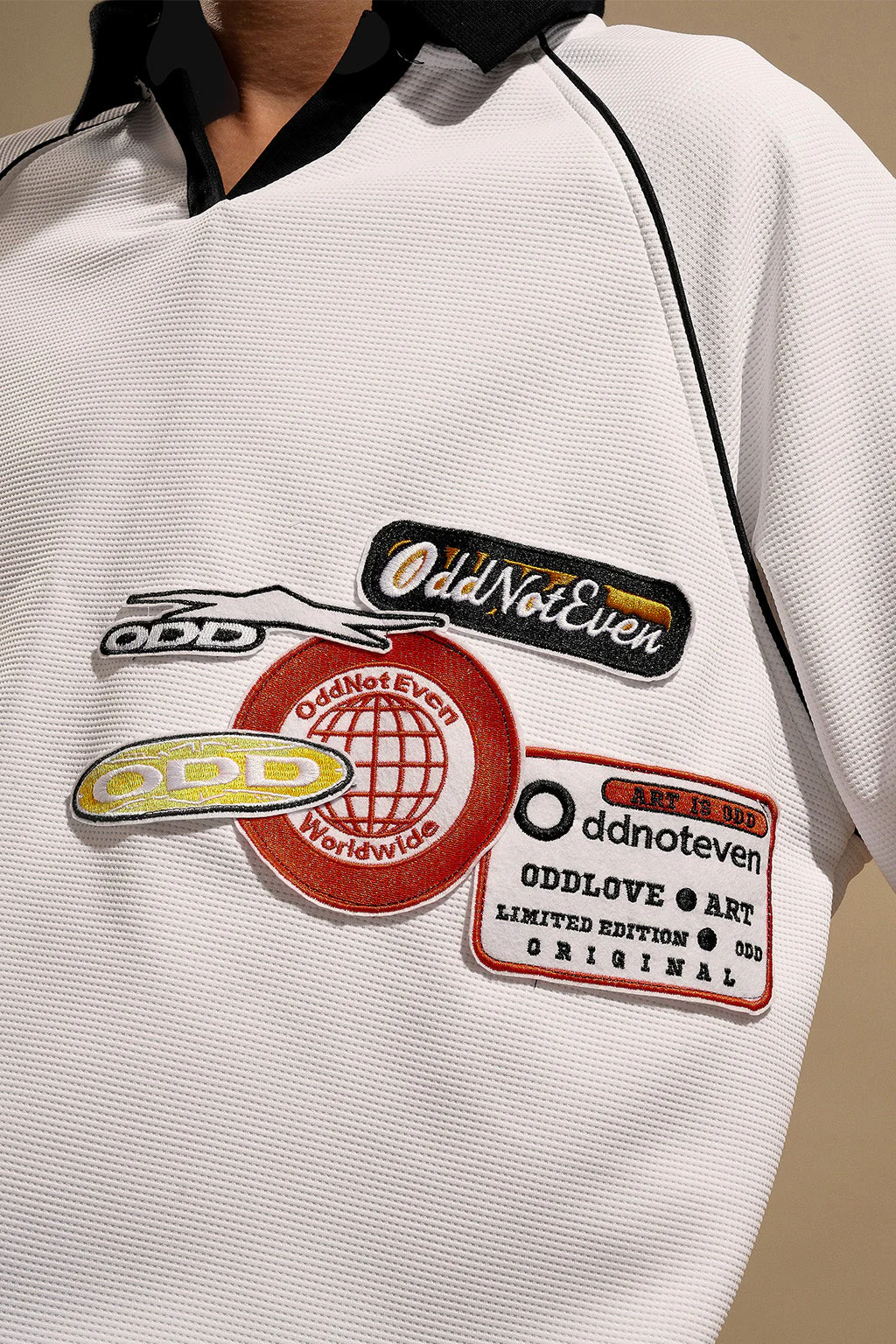 ODD White Polo - Image 3