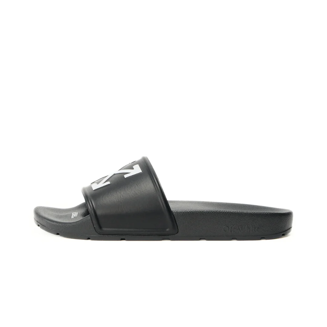 OFF WHITE ARROW SLIDES BLACK