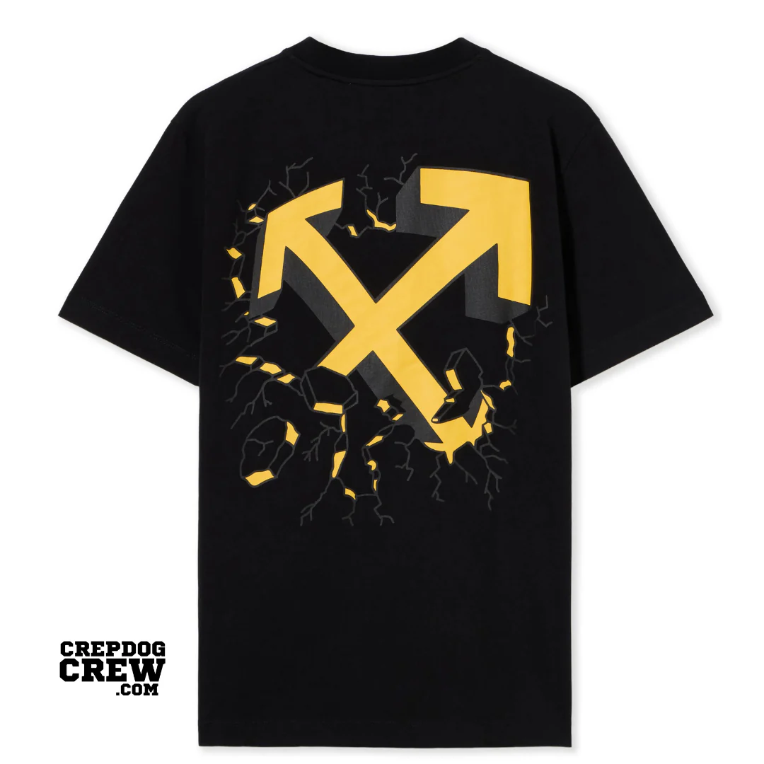 OFF WHITE CARTOON ARROW SLIM TEE BLACK - Image 2