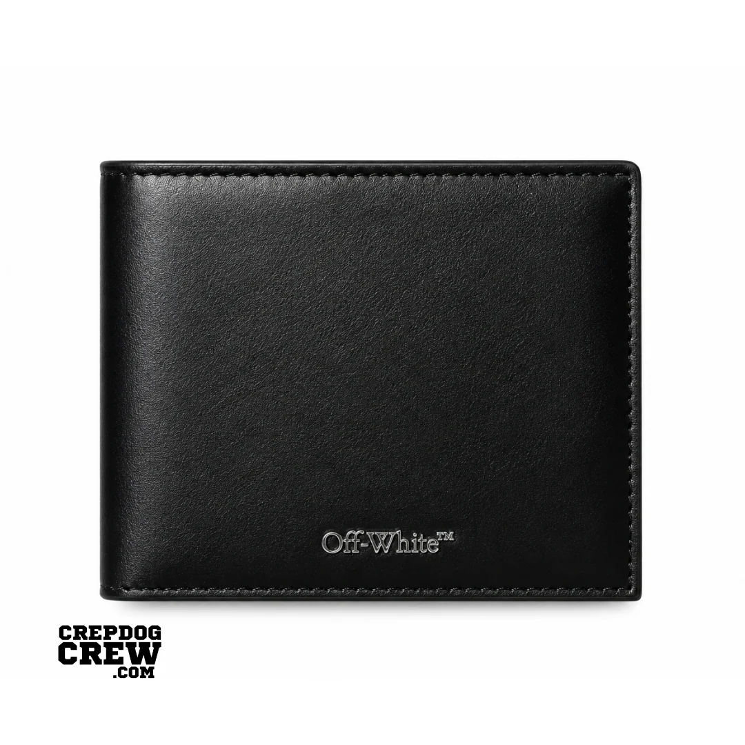 OFF WHITE JITNEY QUOTEY BIFOLD WALLET BLACK - Image 2