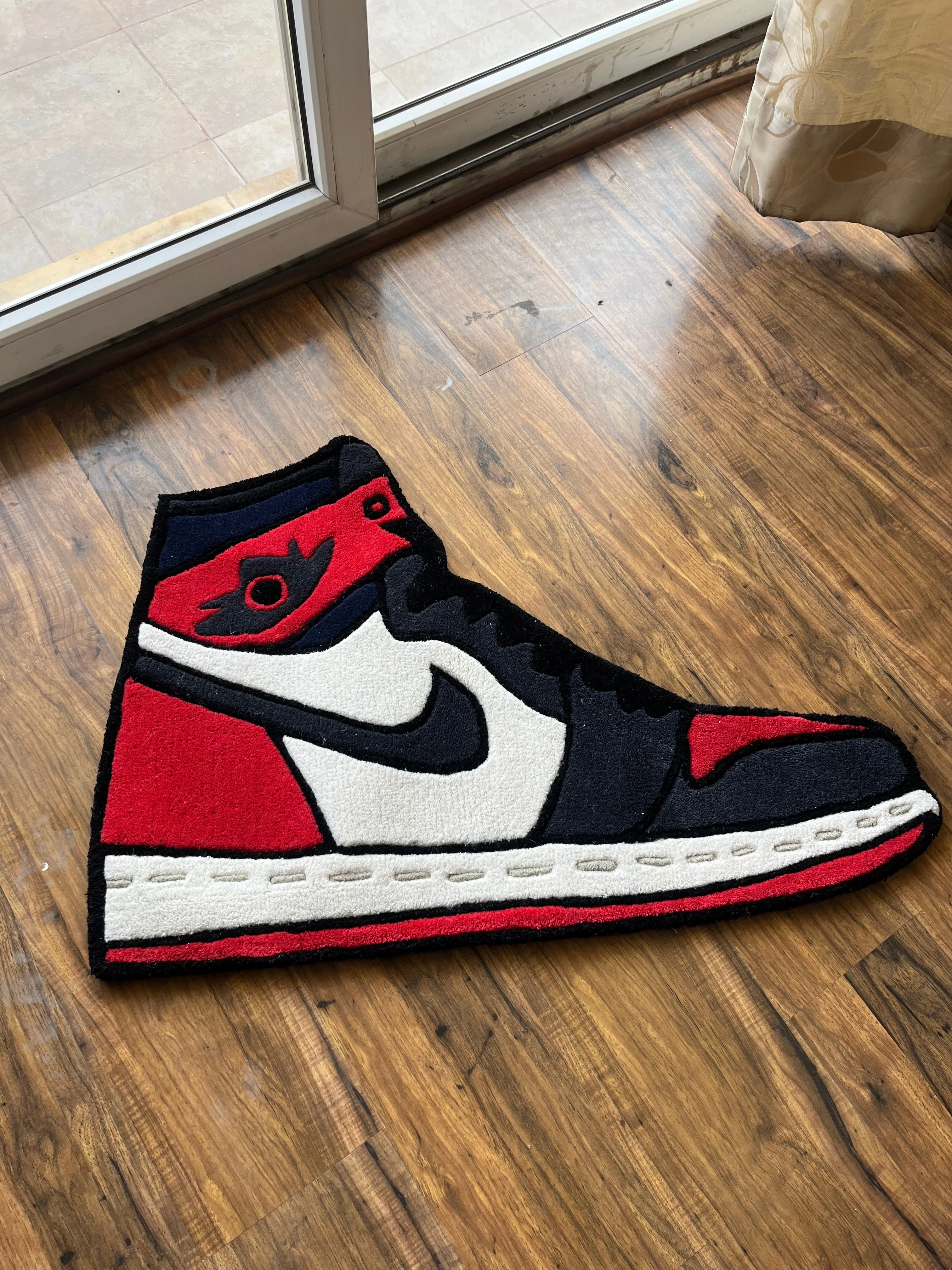 OG custom Red Shoe Hand Tufted Rug - Image 2