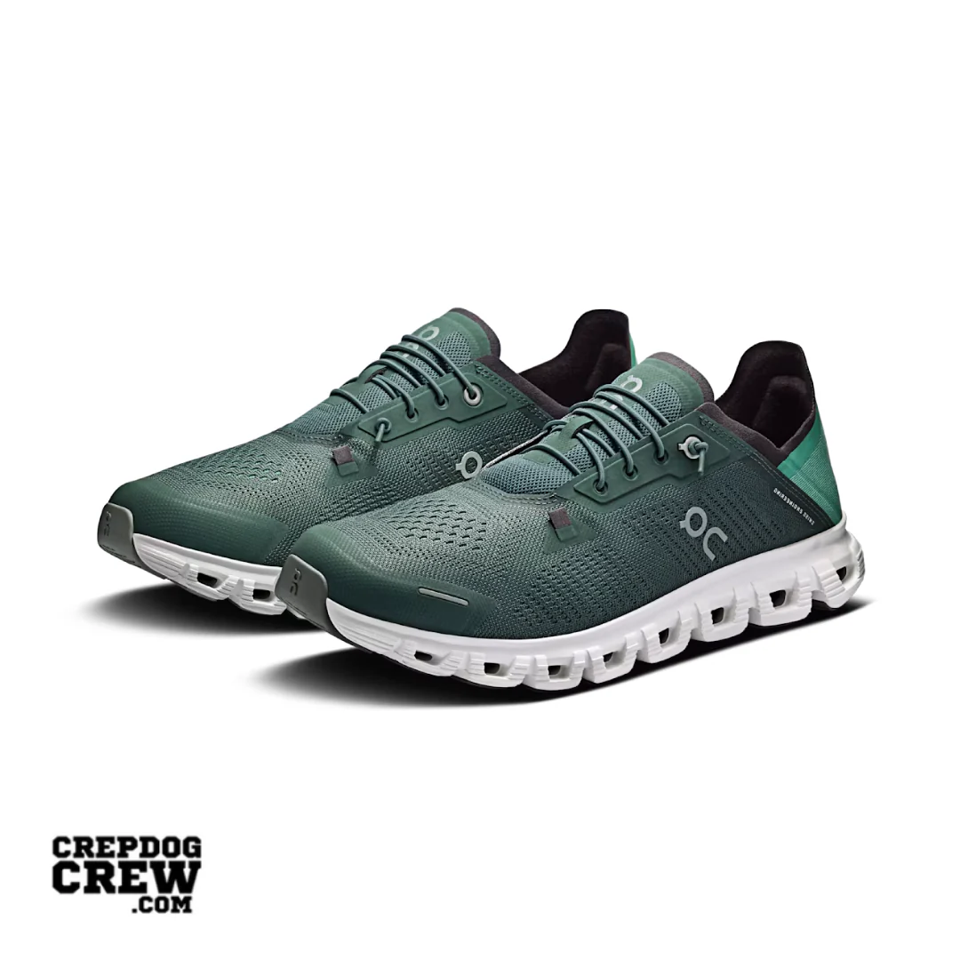 On Running Cloud 6 Coast Olive White - Image 2