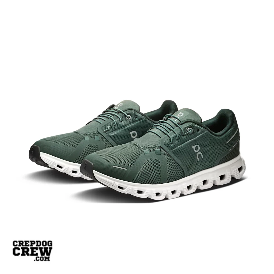 On Running Cloud 6 Olive Evergreen - Image 2