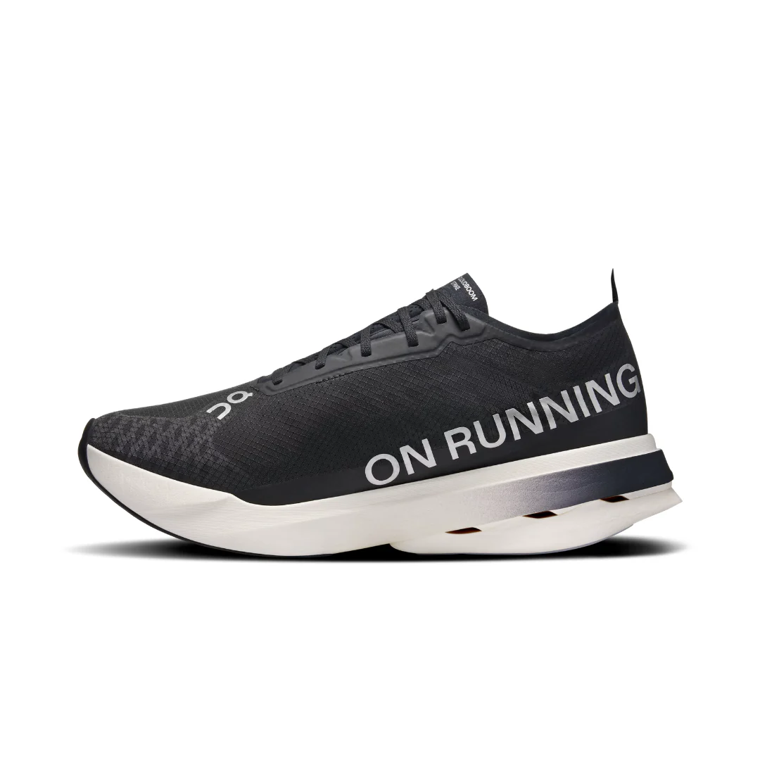 On Running Cloudboom Strike Black White