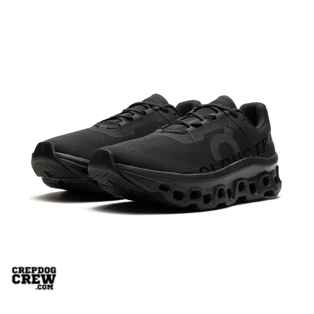 On Running Cloudmonster All Black - Image 2