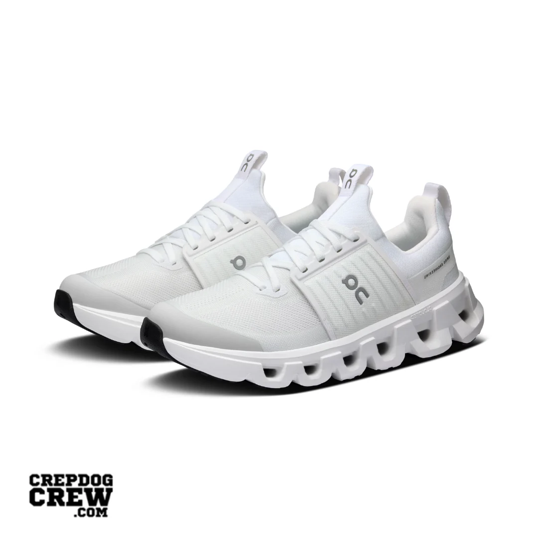 On Running Cloudswift Youth ALL WHITE - Image 2