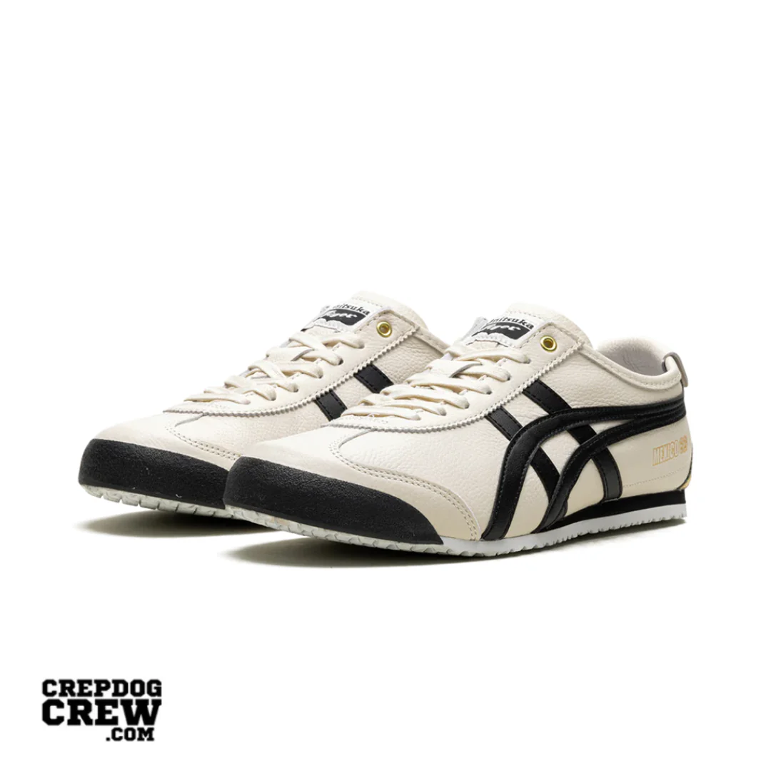 Onitsuka Tiger Mexico 66 Cream Black Gold - Image 2