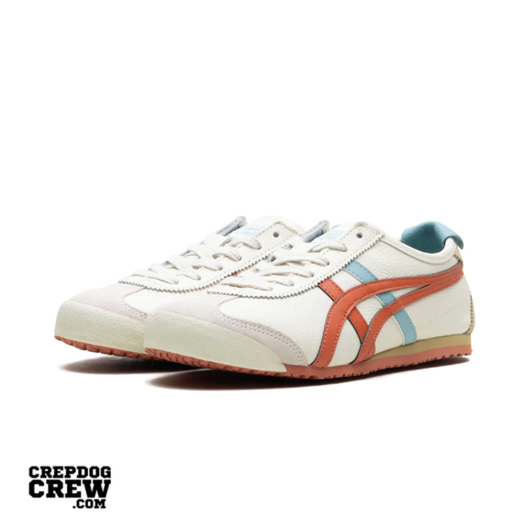 Onitsuka Tiger Mexico 66 Cream Piquant Orange - Image 2