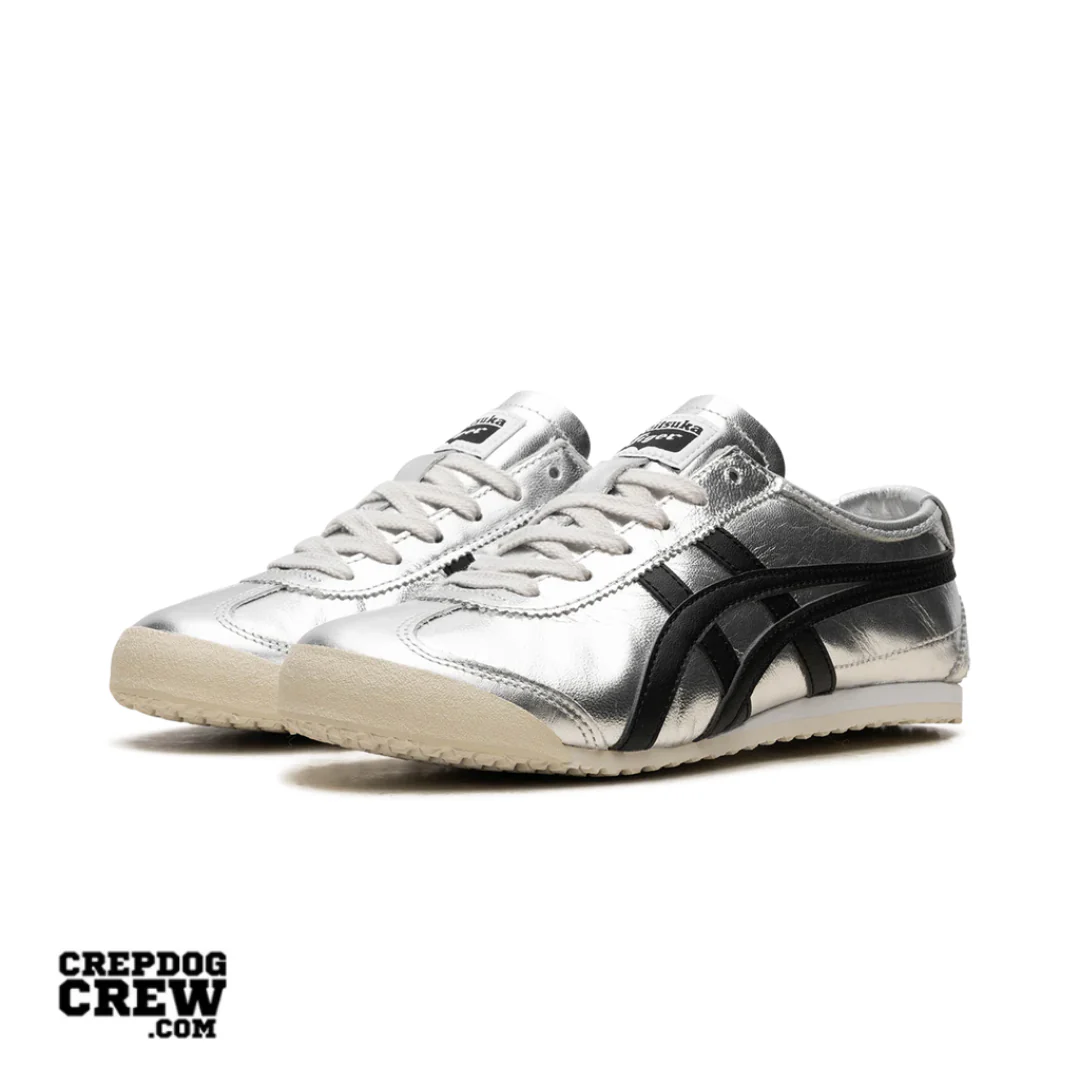 Onitsuka Tiger Mexico 66 Pure Silver Black - Image 2