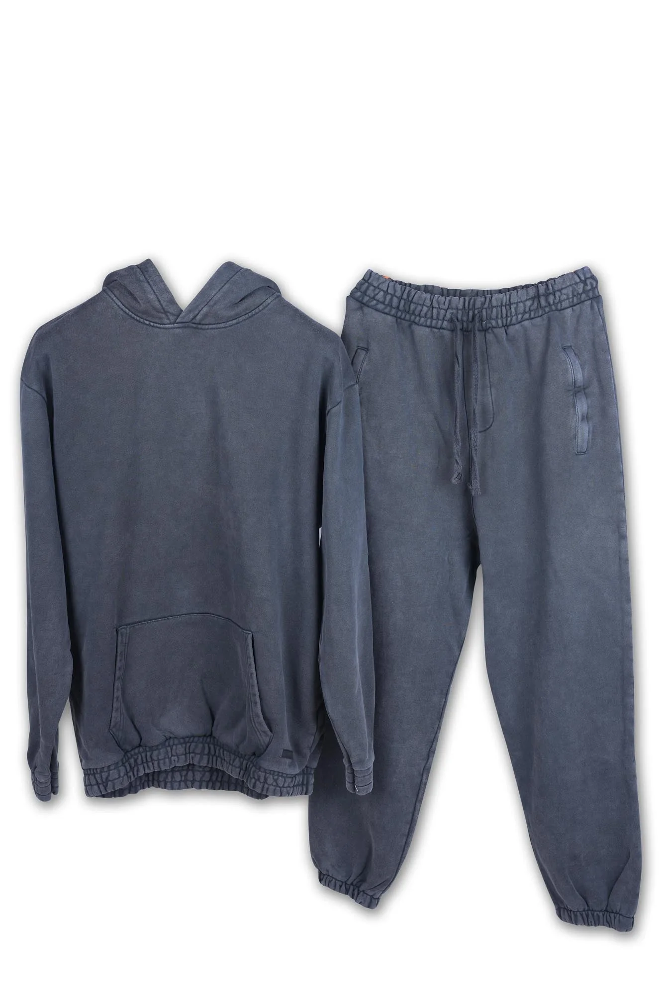 OVERDYED HEAVY WEIGHT CO-ORD SET (BLACK) - Image 8