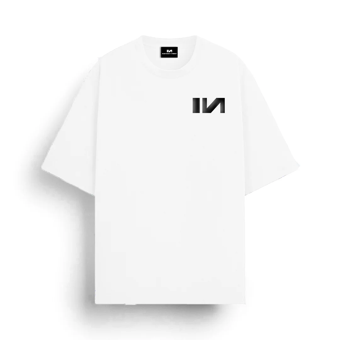 Oversized T-shirt - (Classic White)