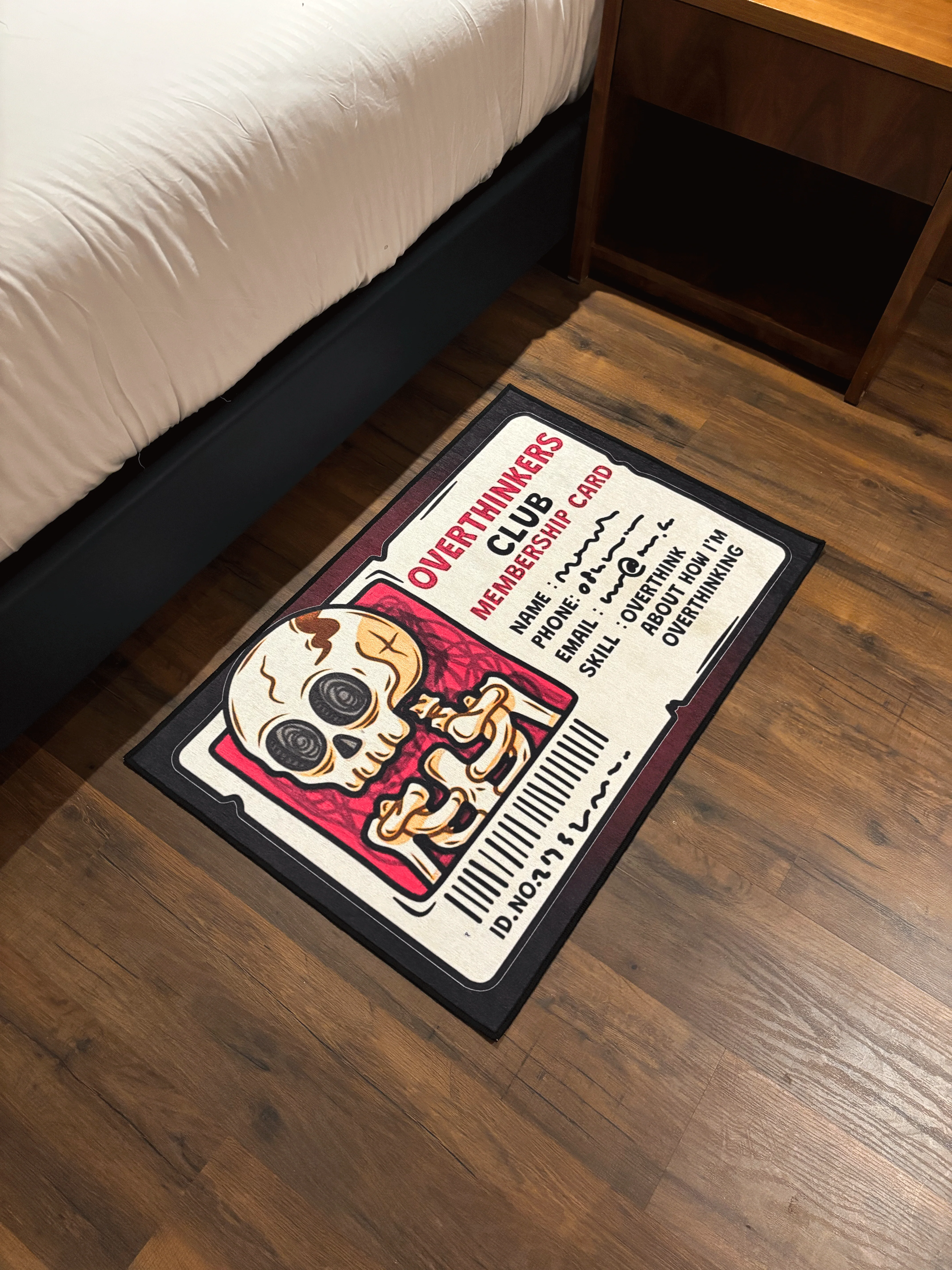 Overthinking Club Washable Custom Rug - Image 2