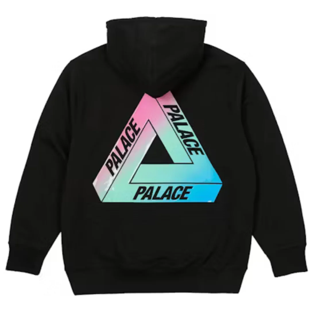 Palace Ombre Tri Ferg Hood Black - Image 2