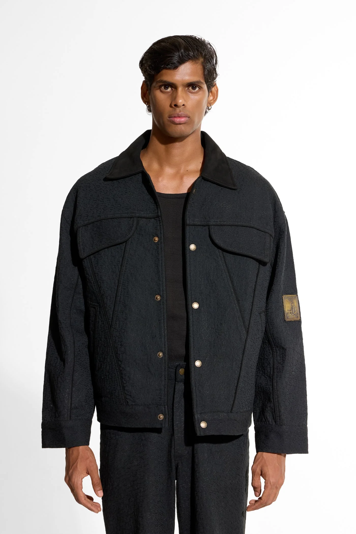Paniya Black Summer Jacket - Image 6