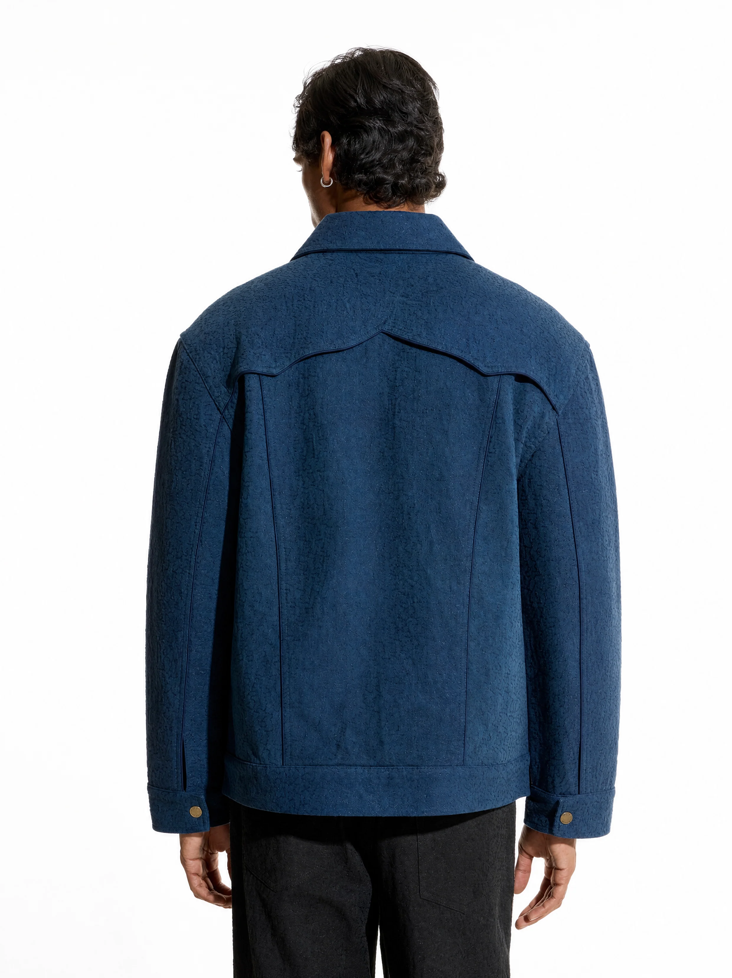Paniya Blue Summer Jacket - Image 2