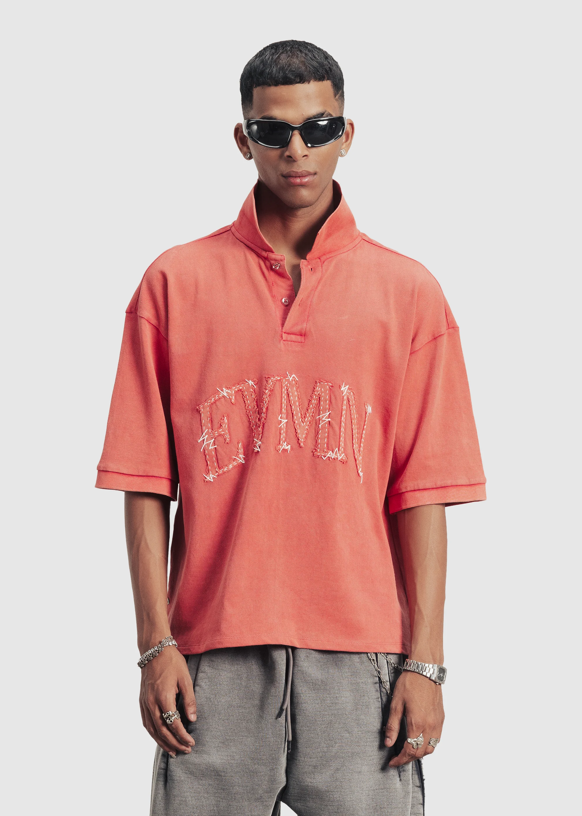 Patch polo t-shirt - Image 4