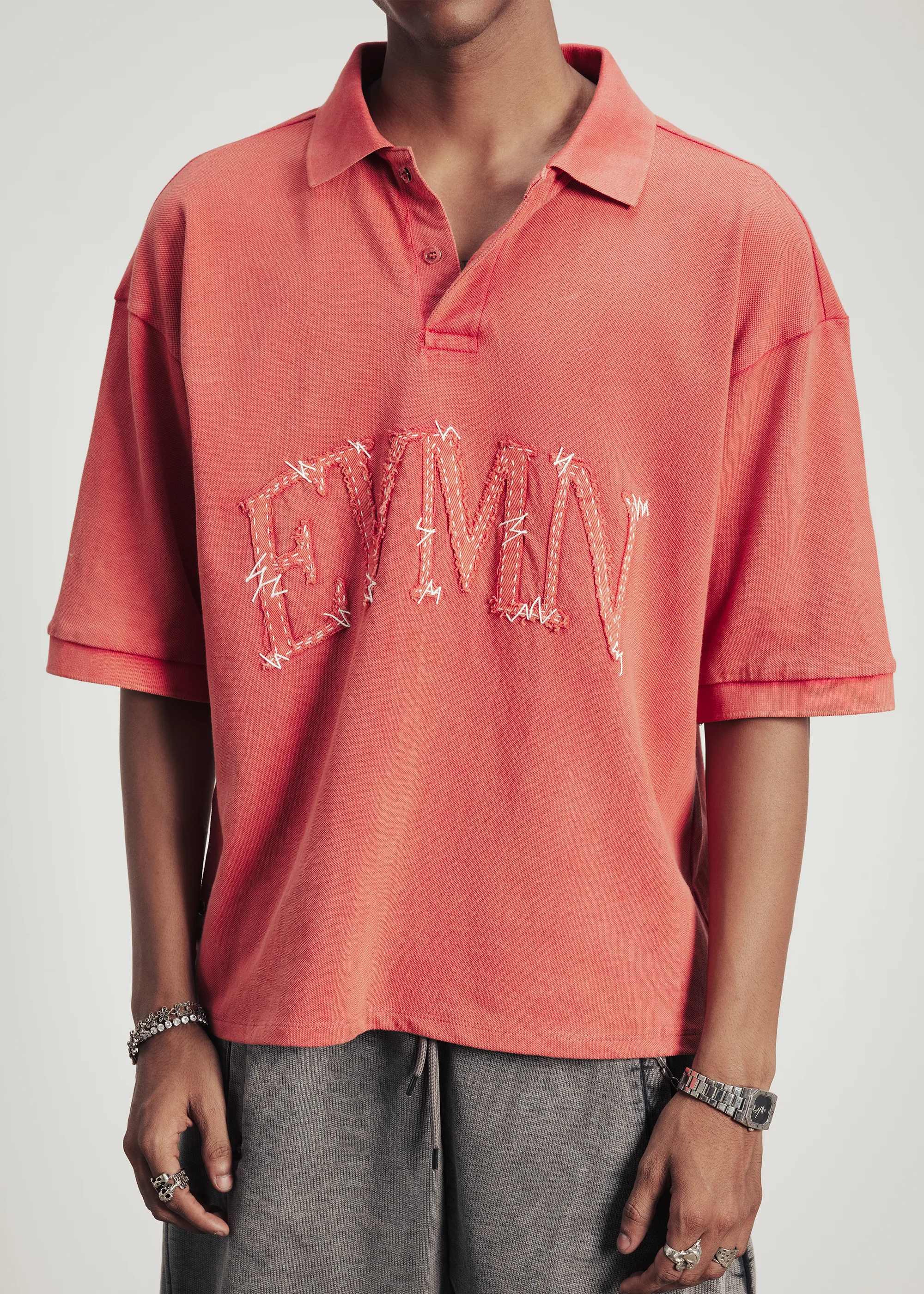 Patch polo t-shirt - Image 6