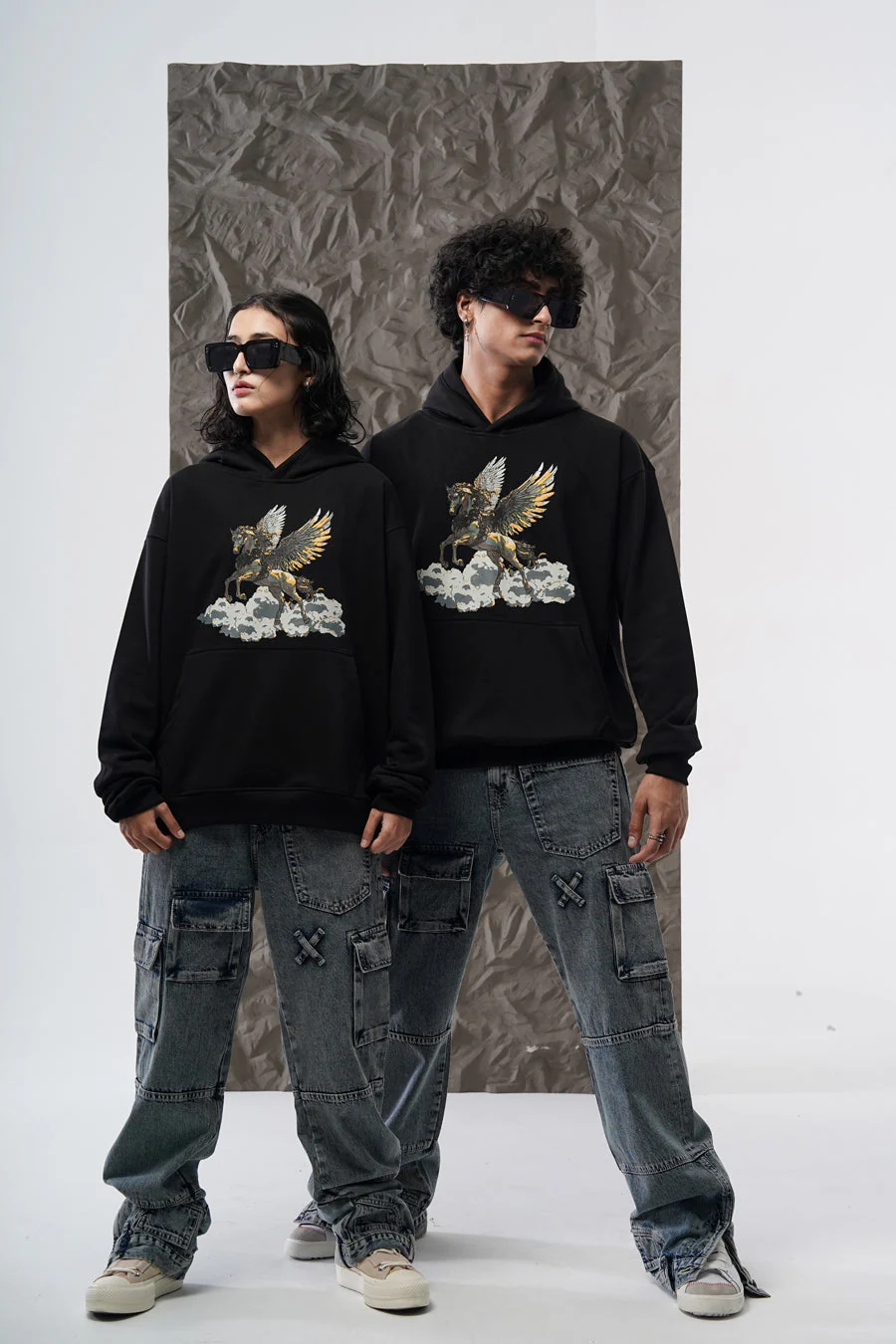 PEGASUS HOODIE BLACK - Image 12