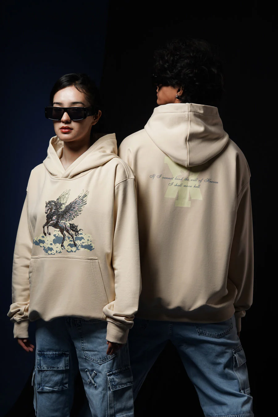 PEGASUS HOODIE TINTED BEIGE - Image 11