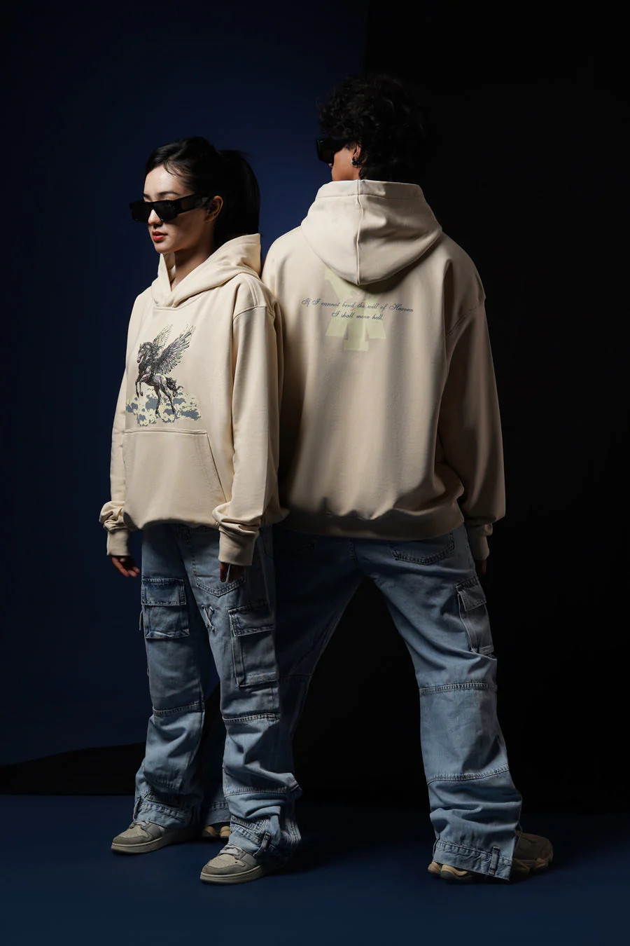 PEGASUS HOODIE TINTED BEIGE - Image 12