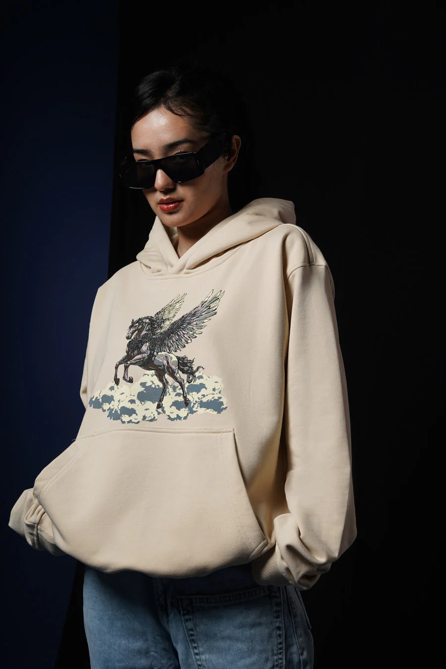 PEGASUS HOODIE TINTED BEIGE - Image 14