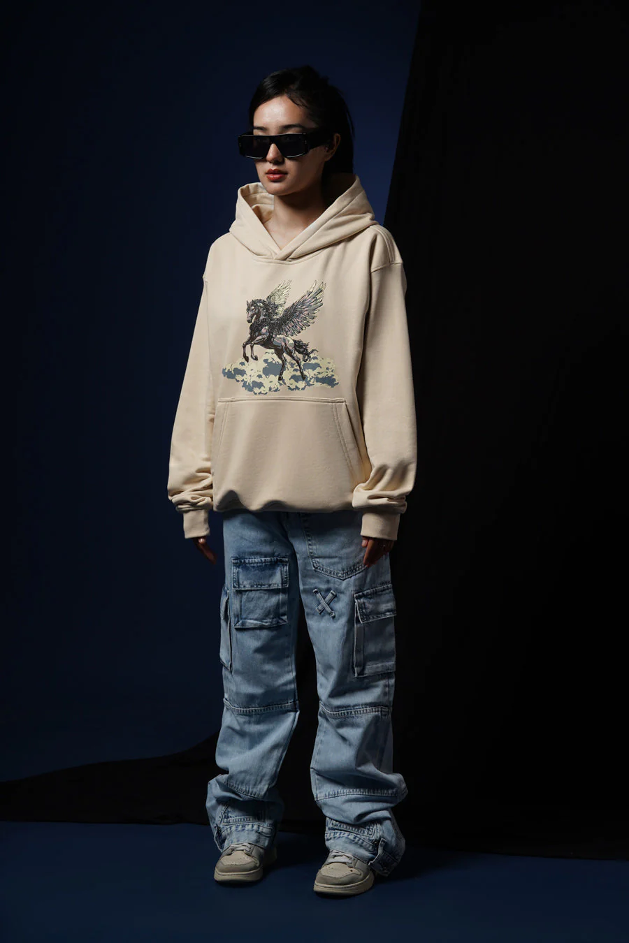 PEGASUS HOODIE TINTED BEIGE - Image 15