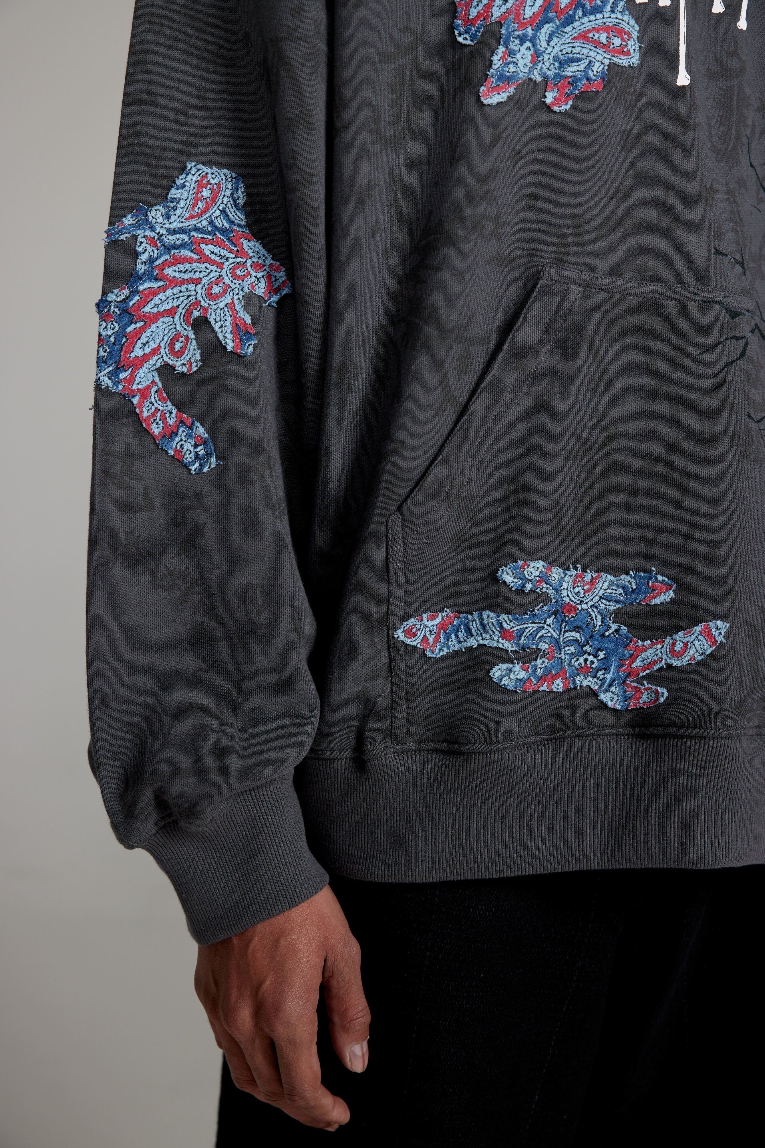 “Persistence of Time” Block Print-Hoodie - Image 5