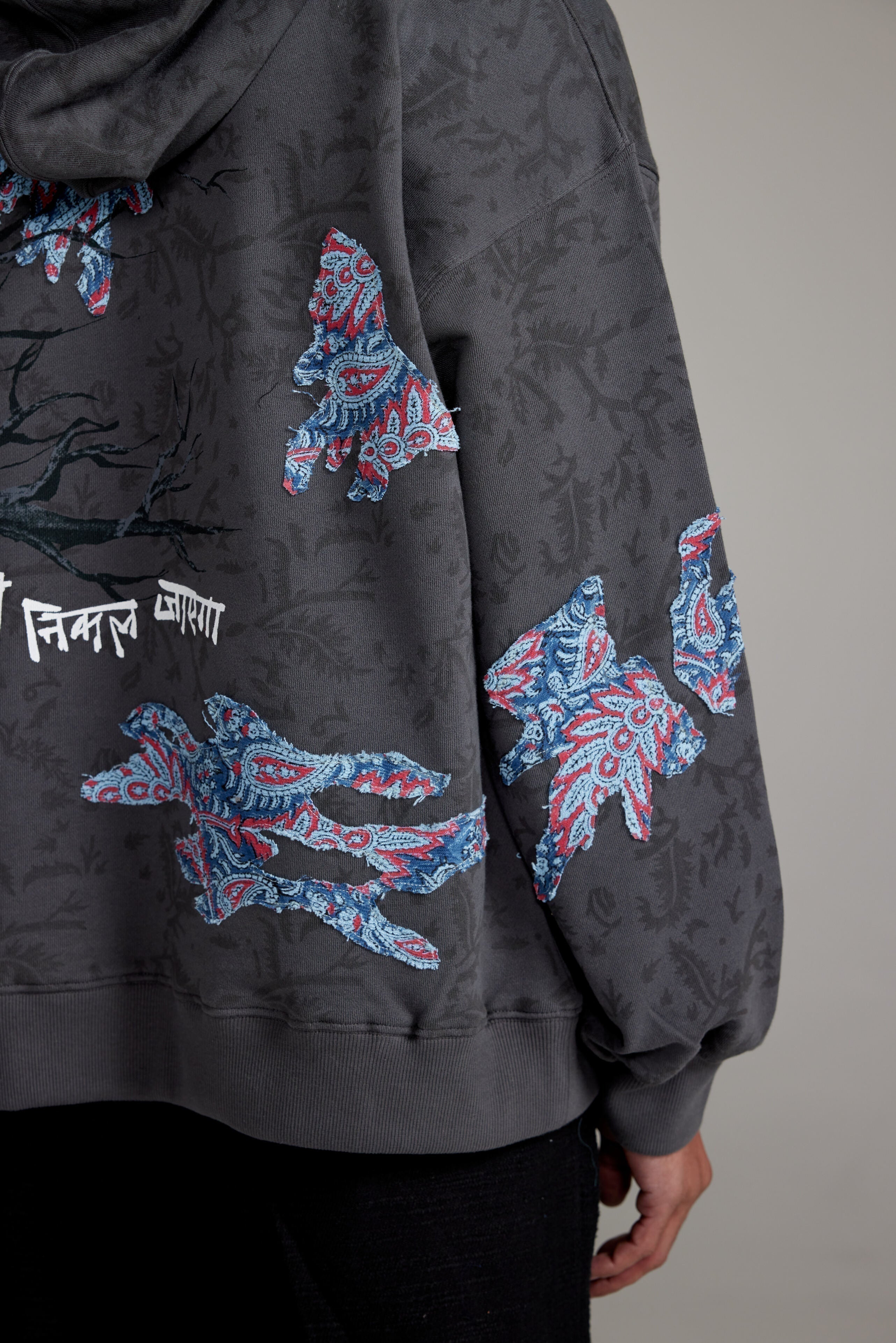 “Persistence of Time” Block Print-Hoodie - Image 6