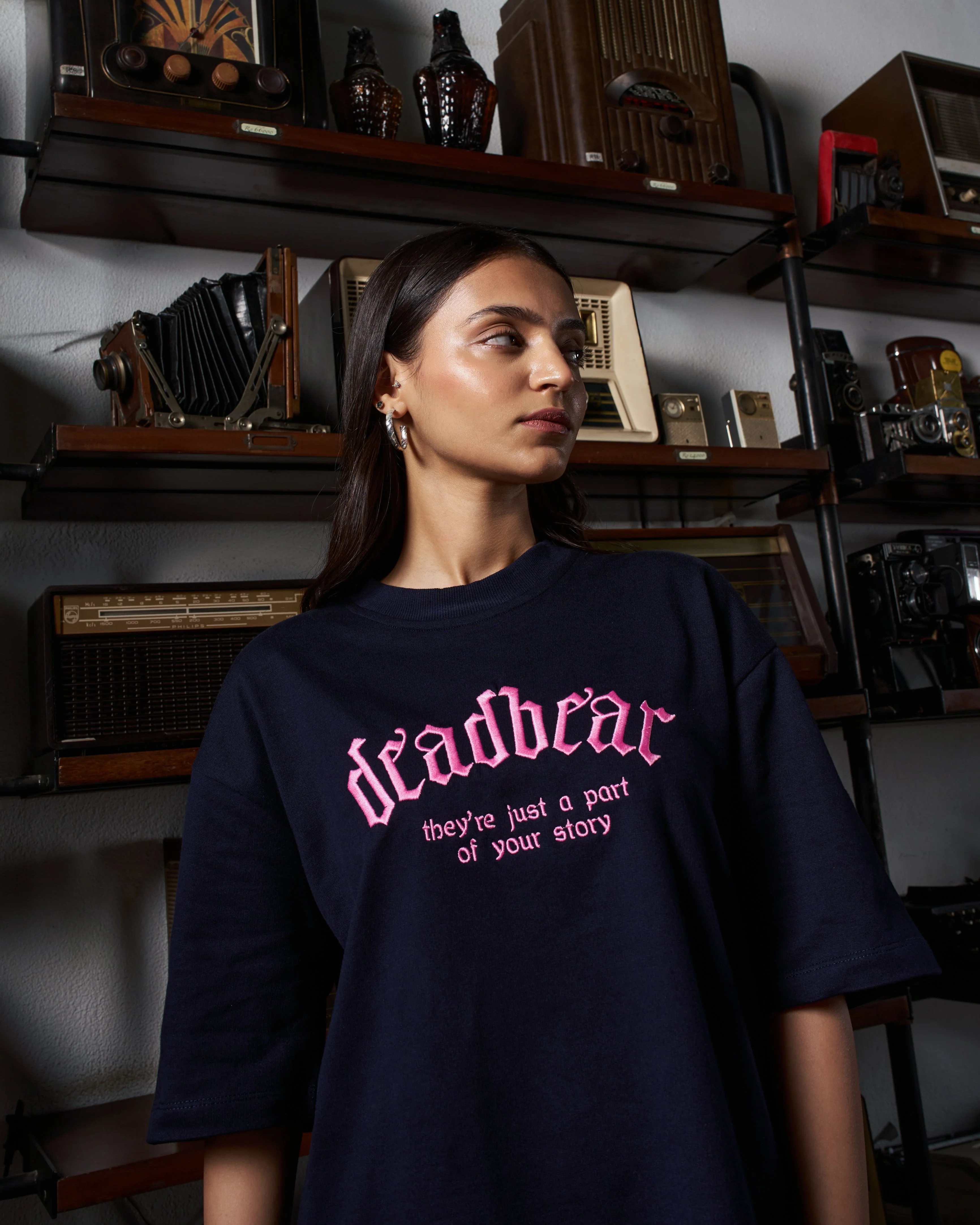 Phases Tee Navy - Image 4