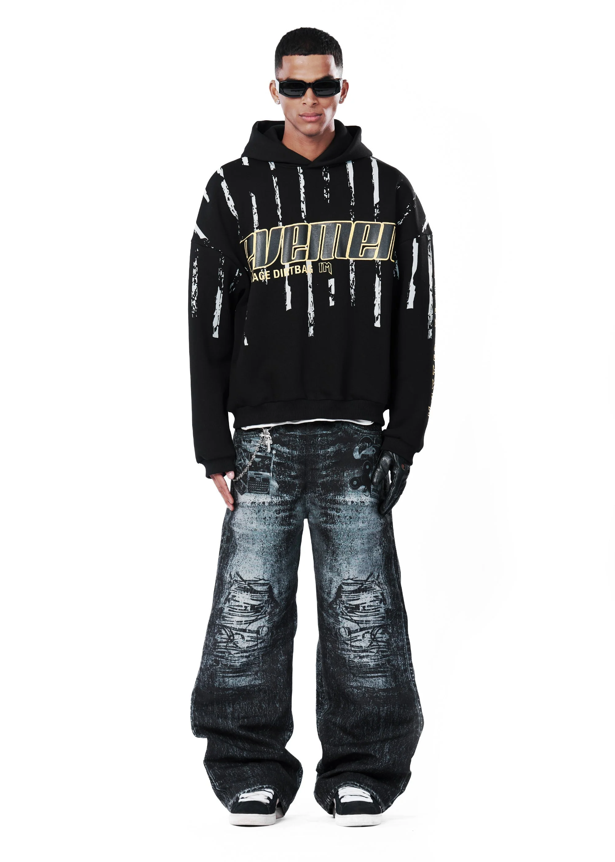 pinstripe hoodie - Image 4
