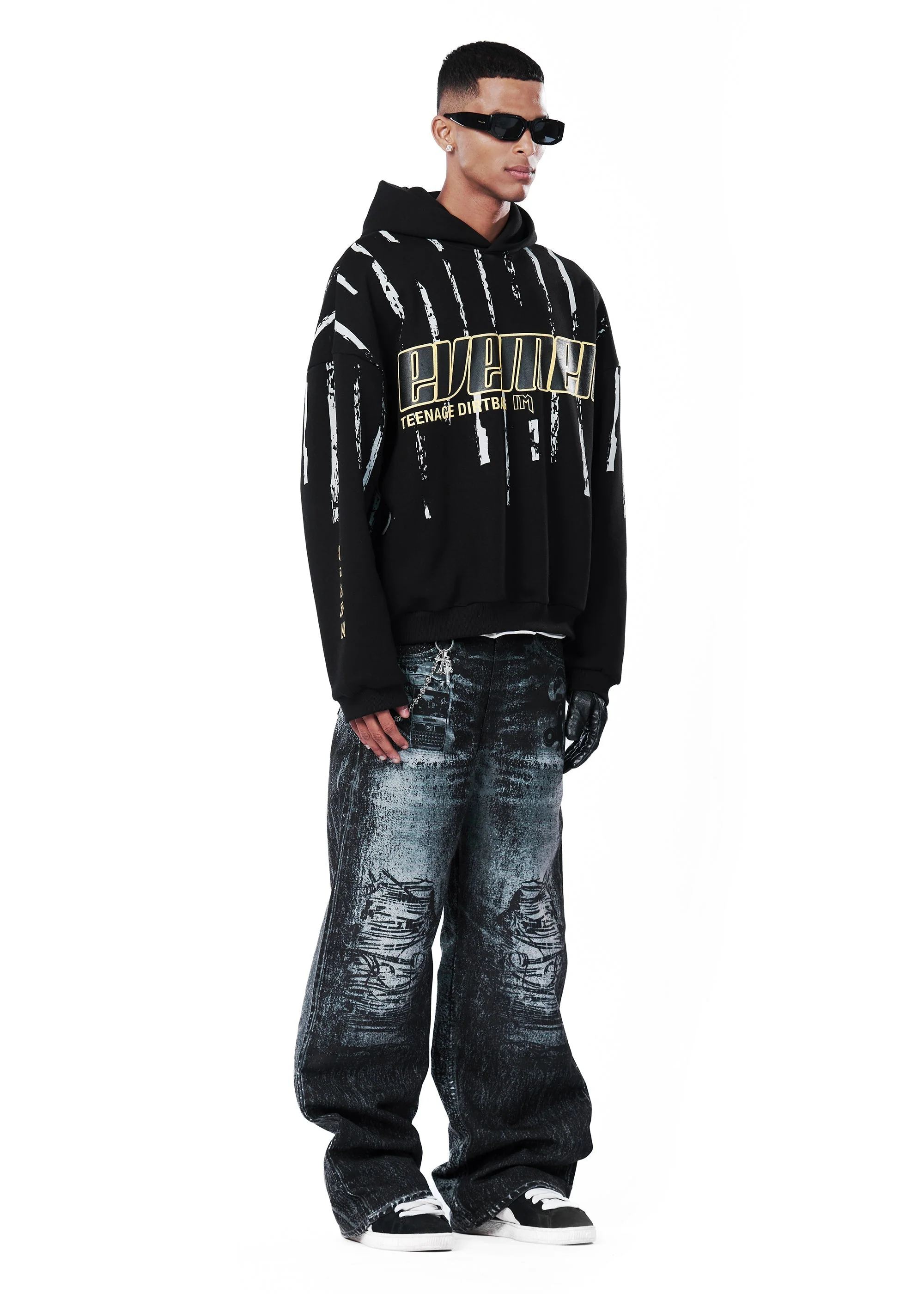 pinstripe hoodie - Image 5