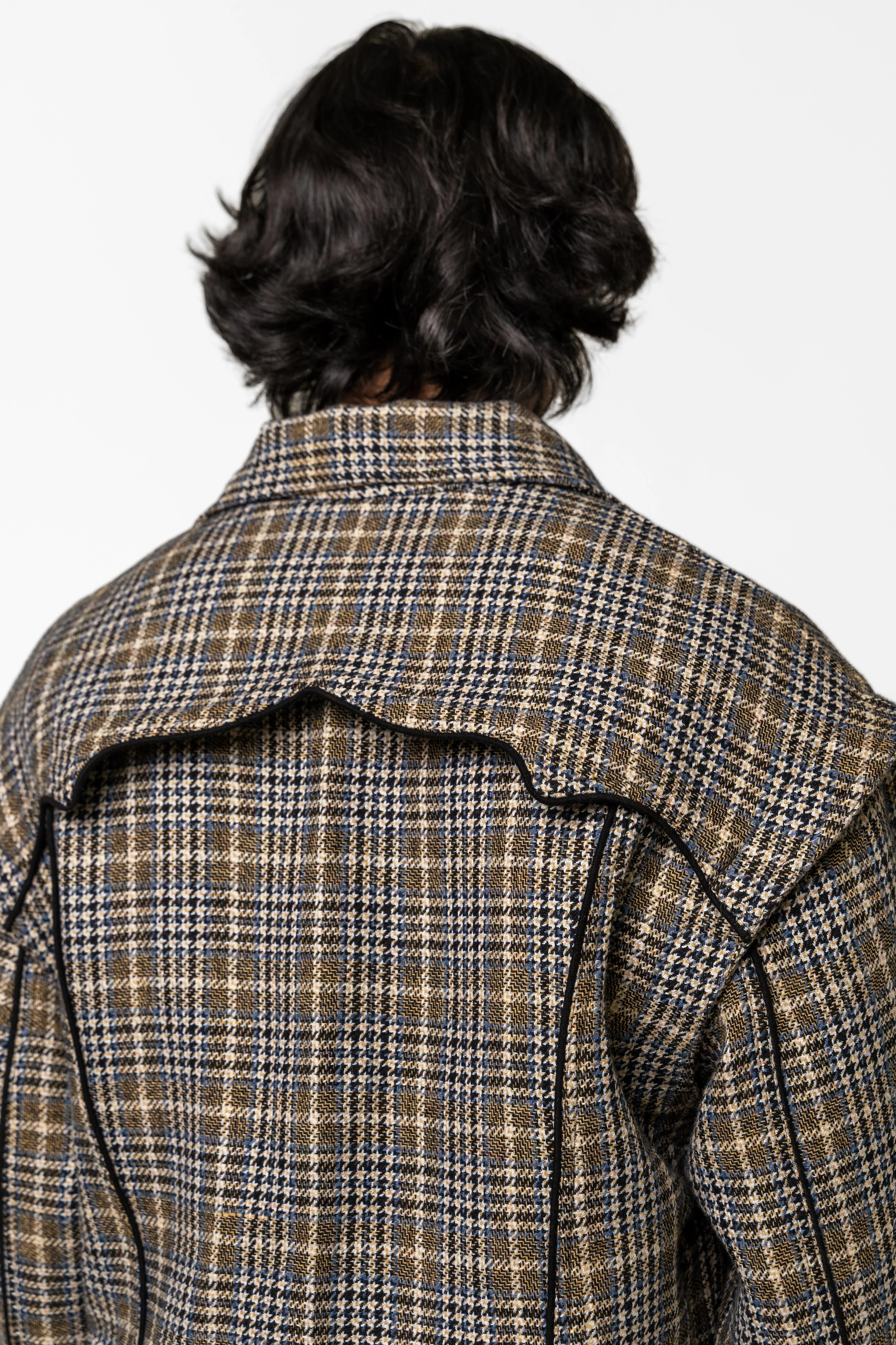 Plaid Bomber Jacket - Image 6