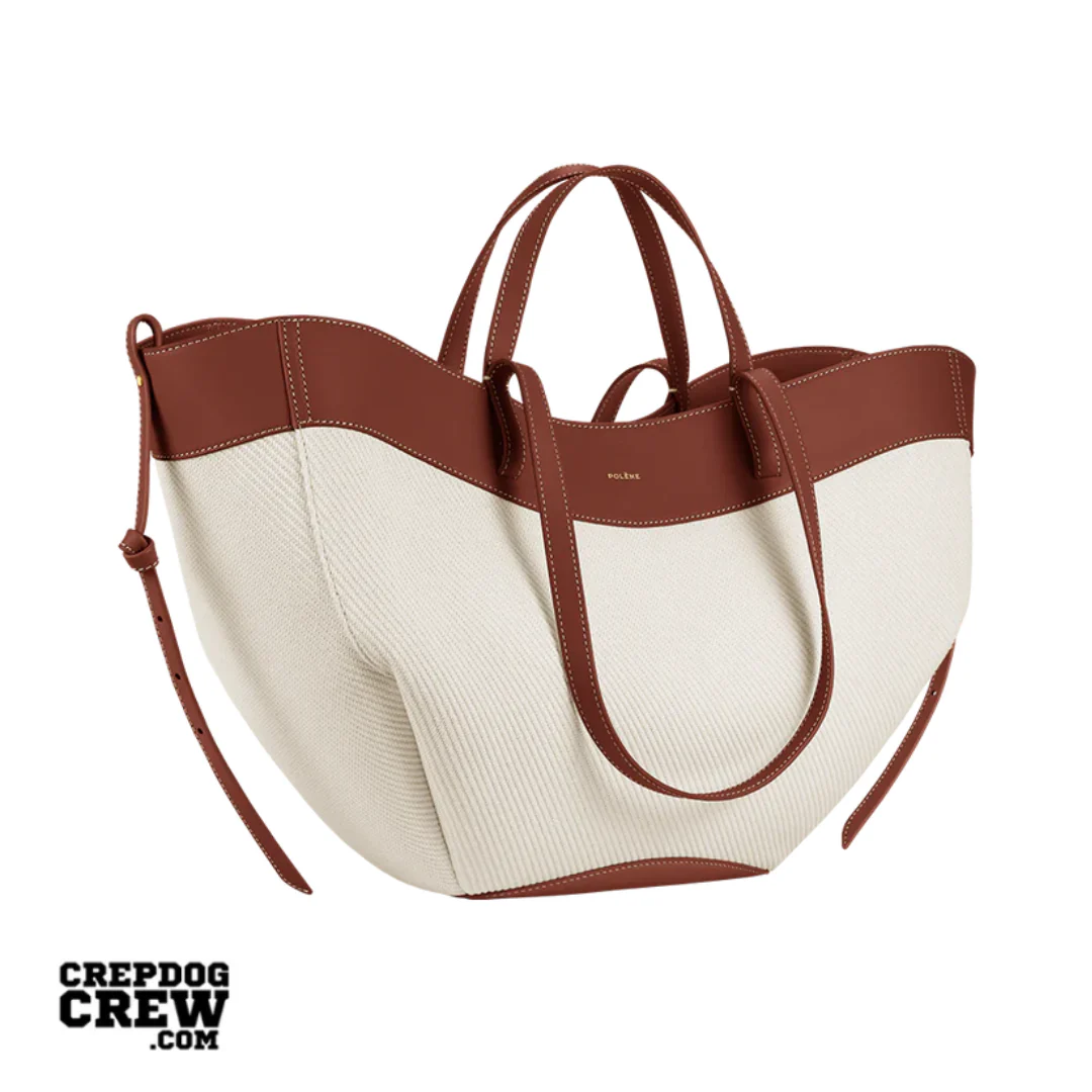 polene Cyme Edition Cognac Canvas - Image 2