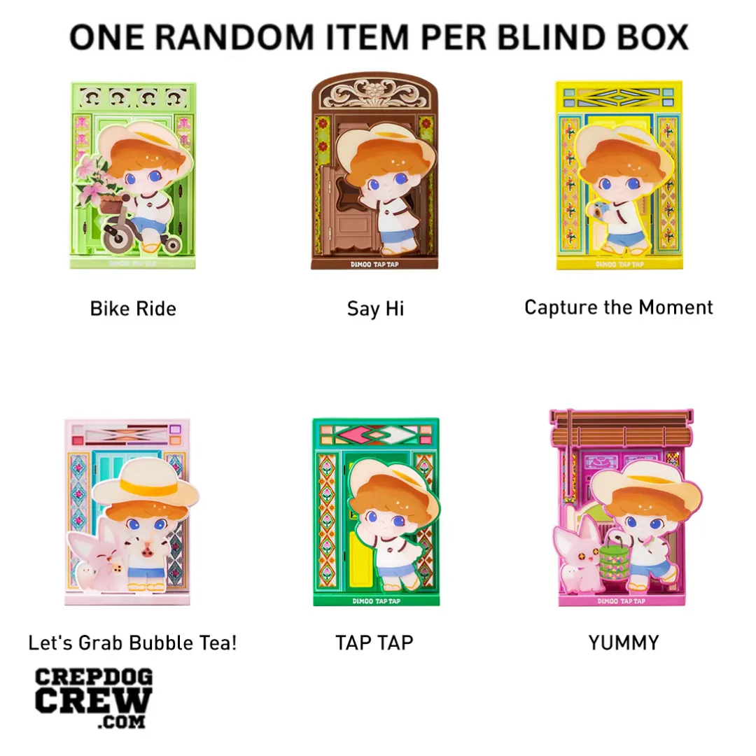 Pop Mart Labubu DIMOO TAP TAP SERIES-Fridge Magnet Blind Box - Image 2